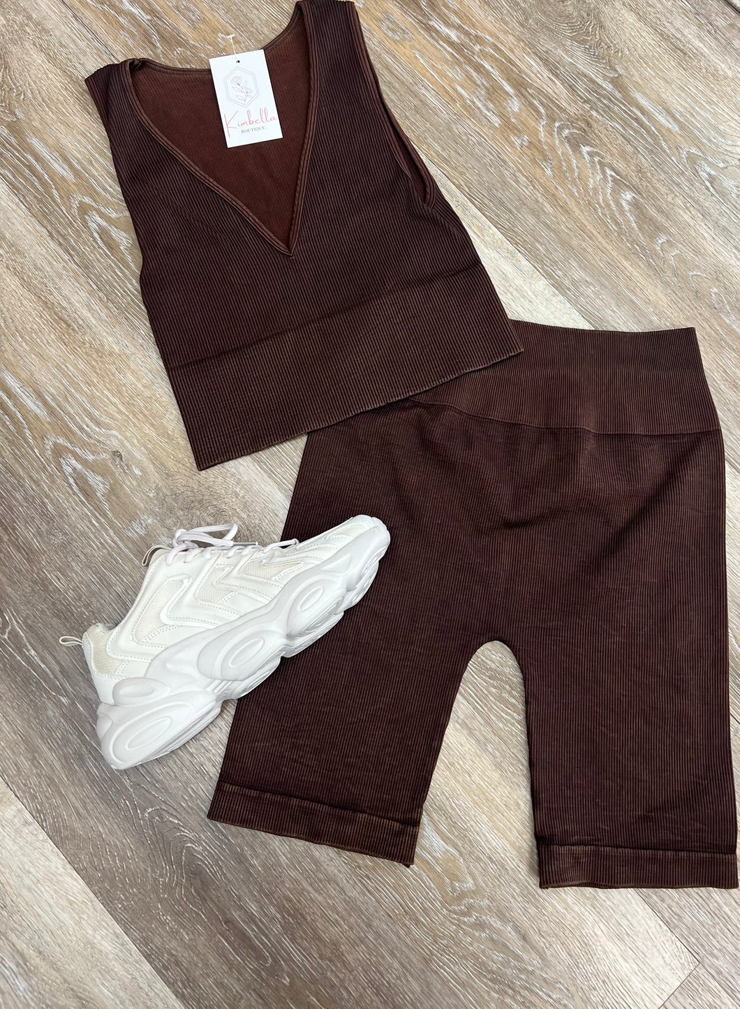 Alessia Set (Brown)