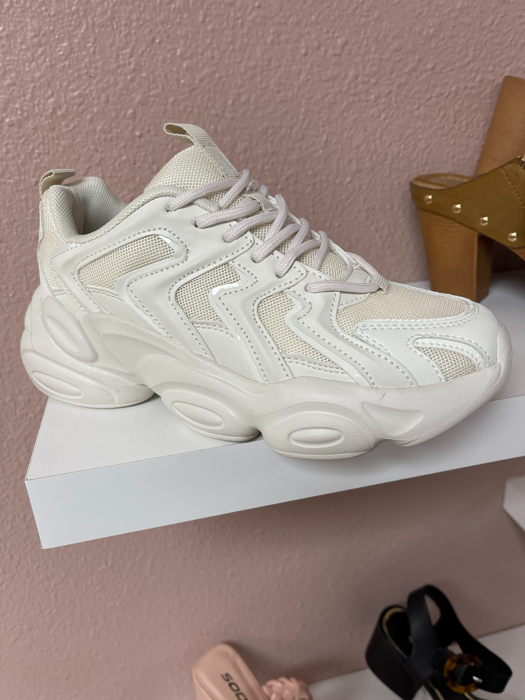 Vanilla Tennis Shoe